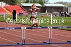 Womens under-20s 400 metres hurdles, North Eastern Track and Field Champs, Gateshead Stadium. Photo: David T. Hewitson/Sports for All Pics